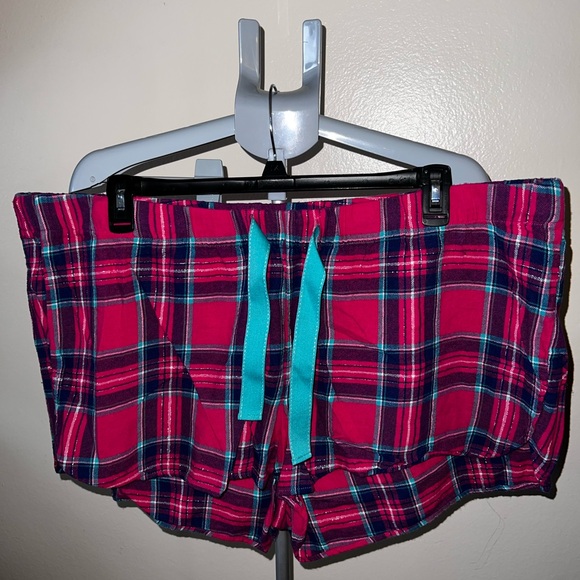 Old Navy Pants - 2 PAIRS Plaid Shorts with Elastic Waistband